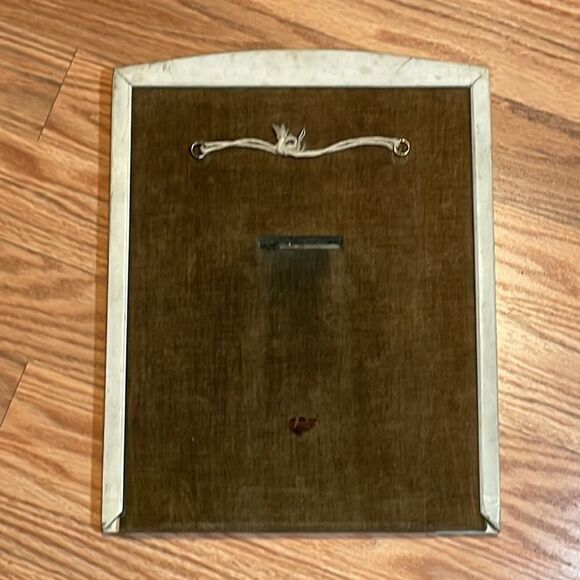 Vintage Framed Foil Pig in Tutu Print, at les, pears, ballet 9 x 11.5 - Picture 7 of 7